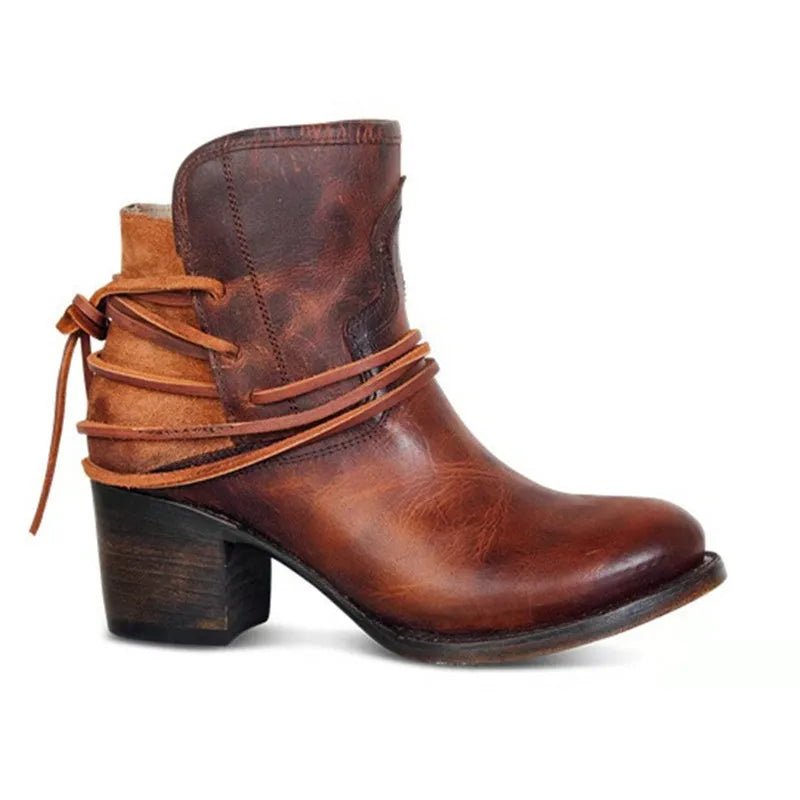 Lucia - Botas Western Vintage