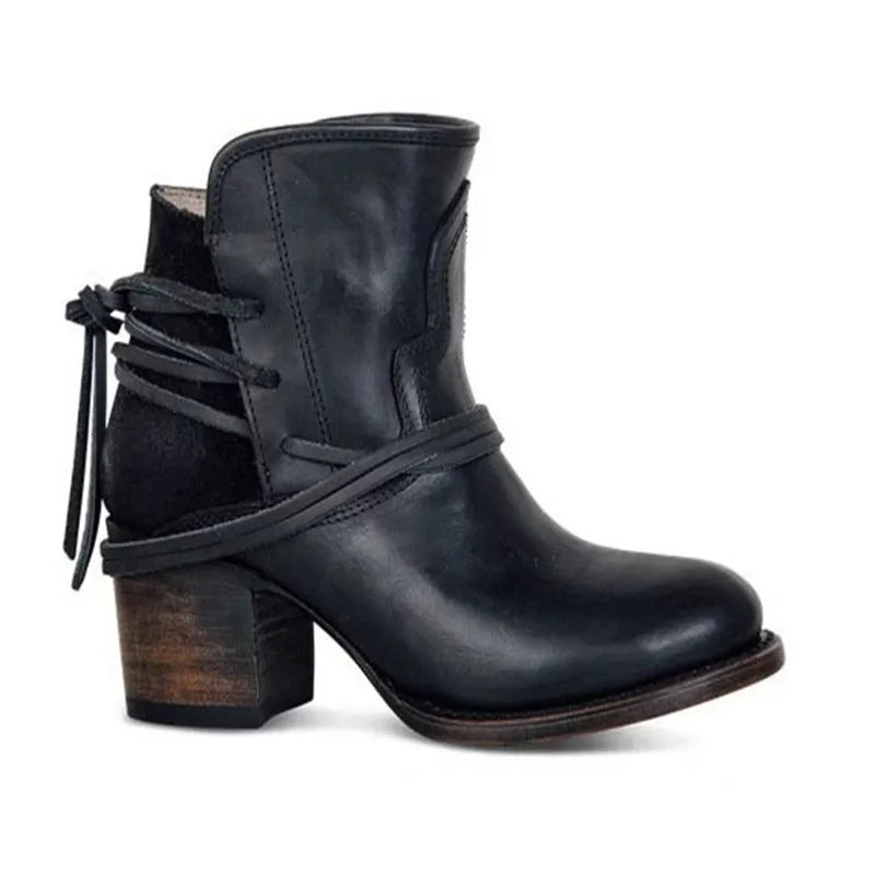 Lucia - Botas Western Vintage